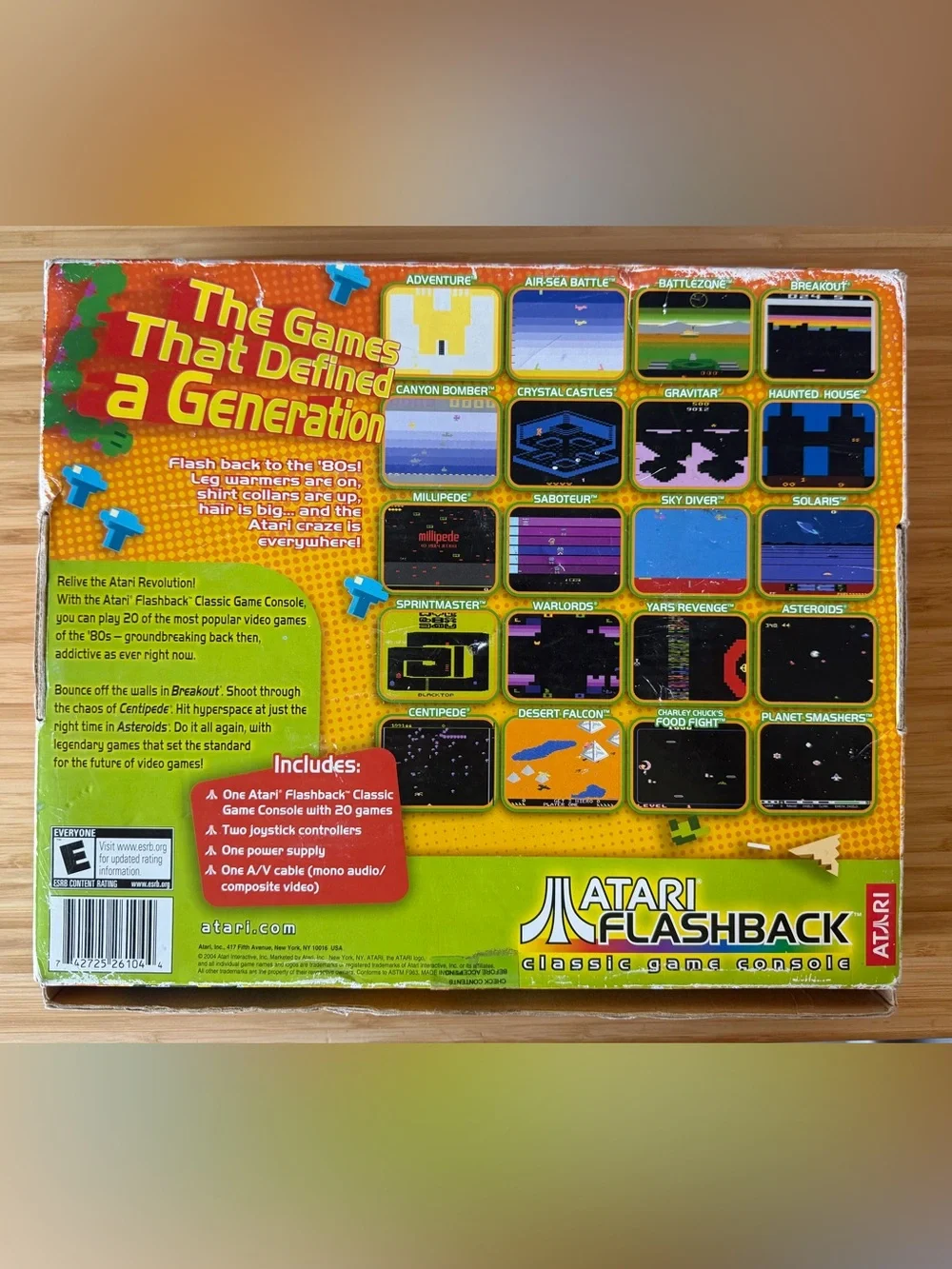 Atari Flashback Classic Game Console
